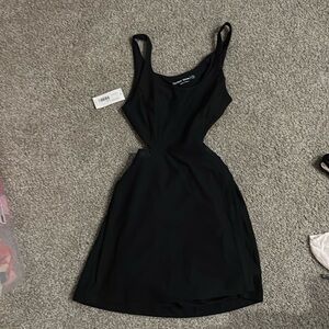 Outdoor voices black court dress nwt